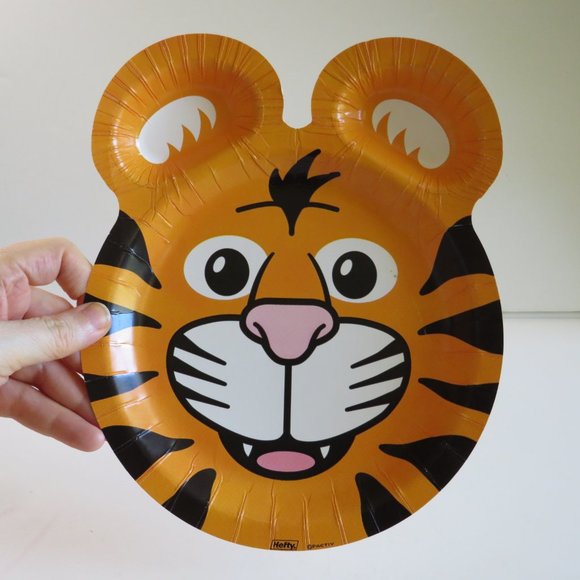 TIGER ZOO PALS Hefty paper plate (1 item) - Picture 3 of 4